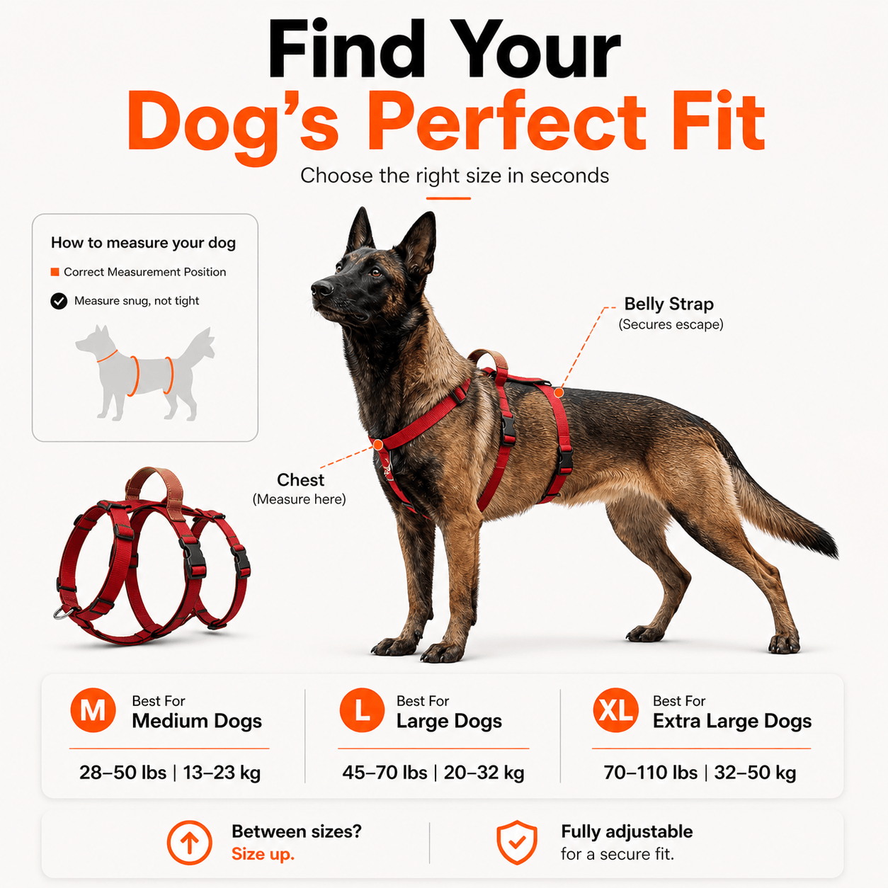 FlowGuard™ Escape-Proof Harness