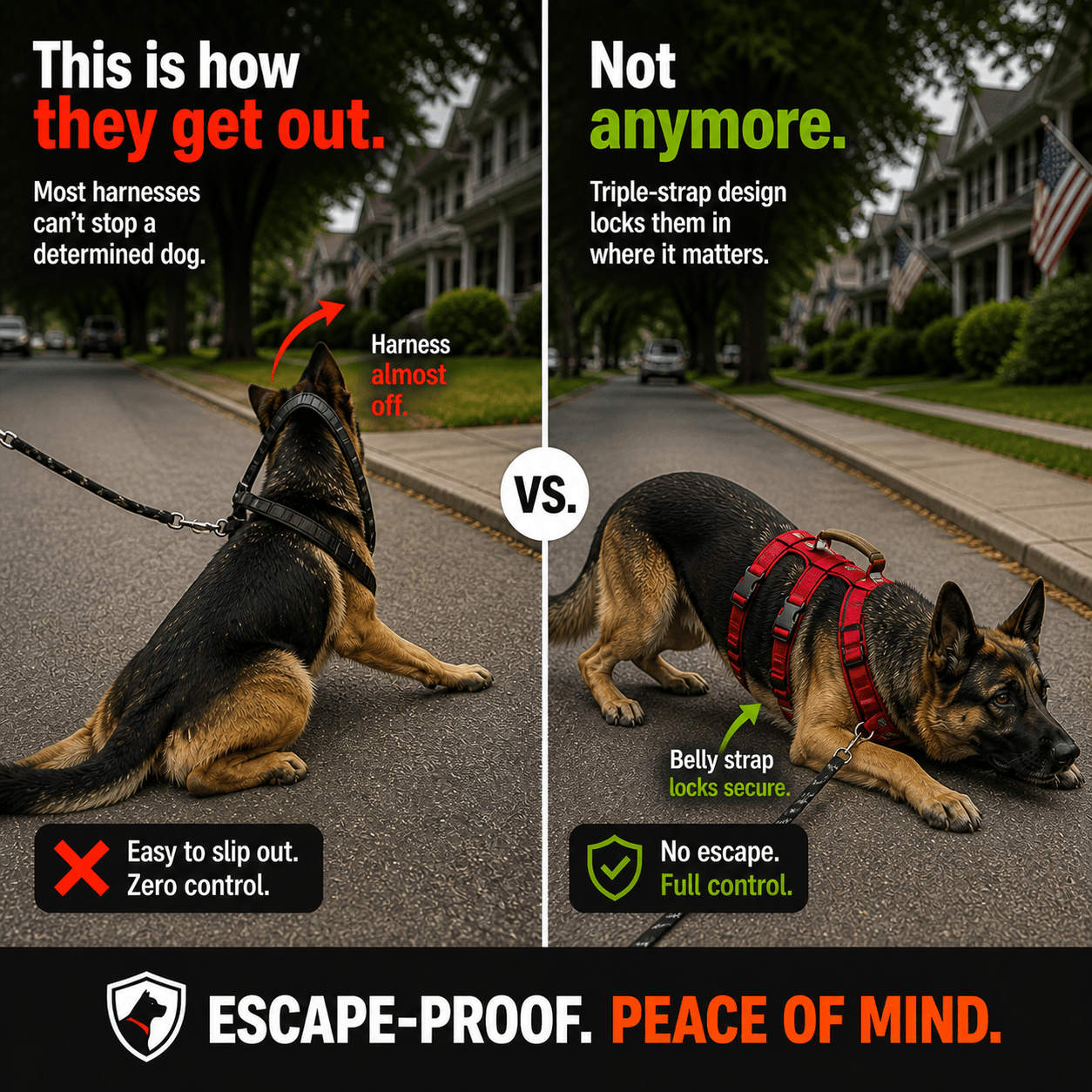 FlowGuard™ Escape-Proof Harness