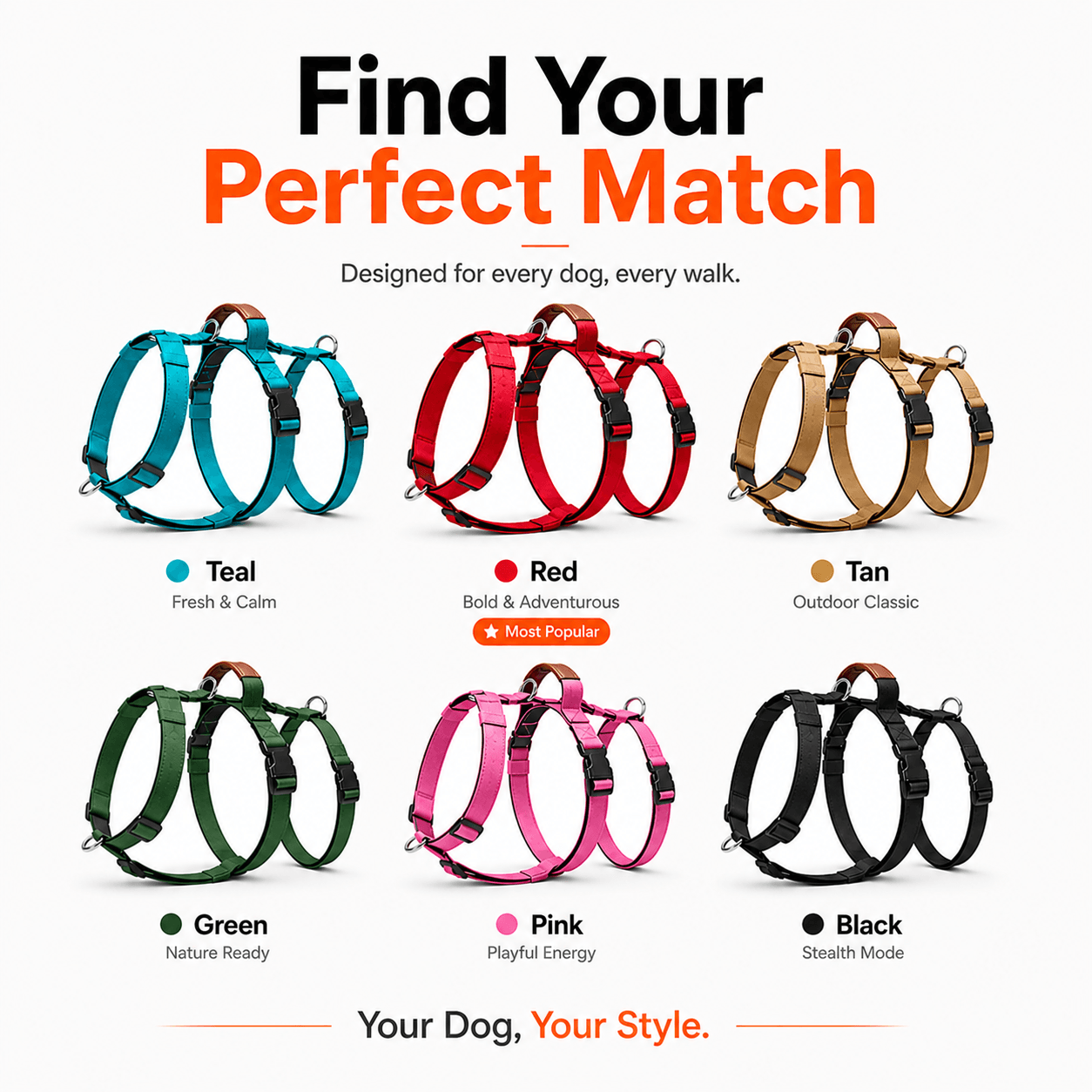 FlowGuard™ Escape-Proof Harness
